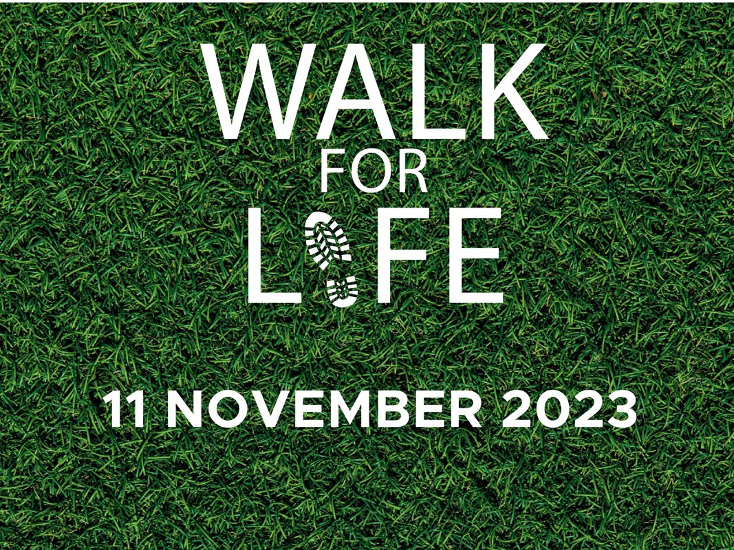 Walk for life op 11 november in Boom