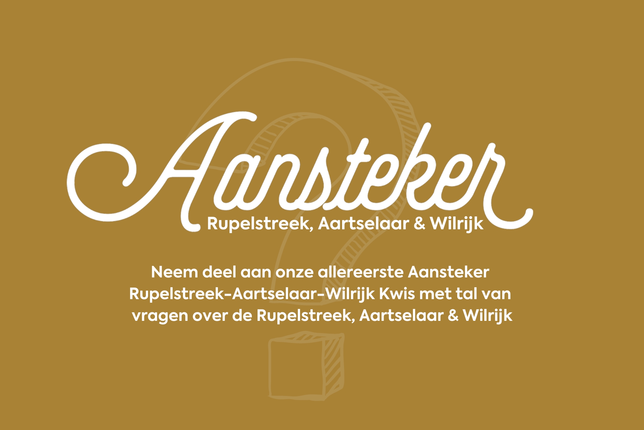 Aansteker Rupelstreek-Aartselaar-Wilrijk Kwis