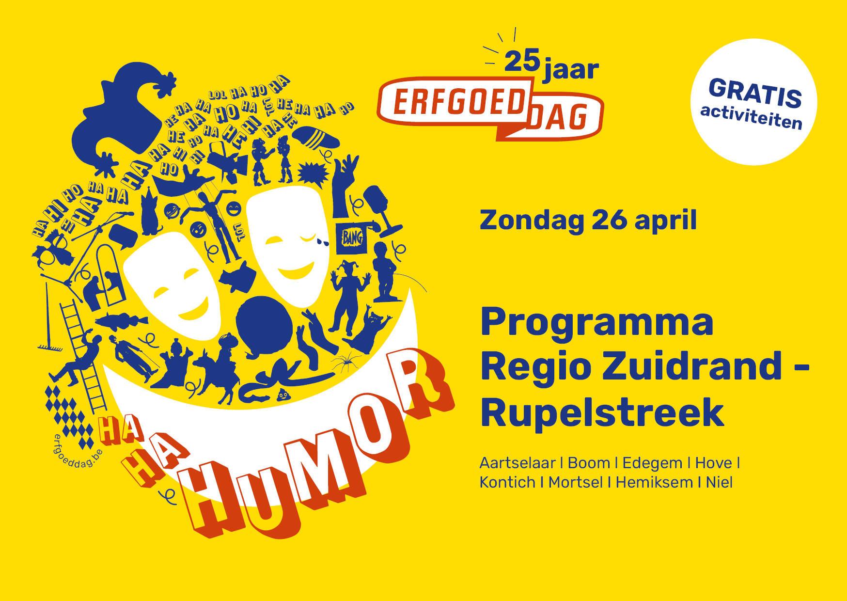 Erfgoeddag zet de Rupelstreek op z’n kop met humor en erfgoed