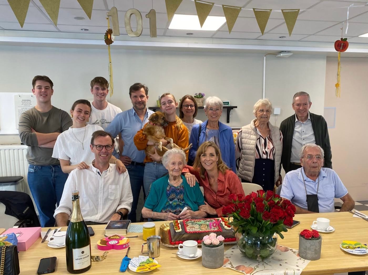101 kaarsjes voor Gaby Segers
