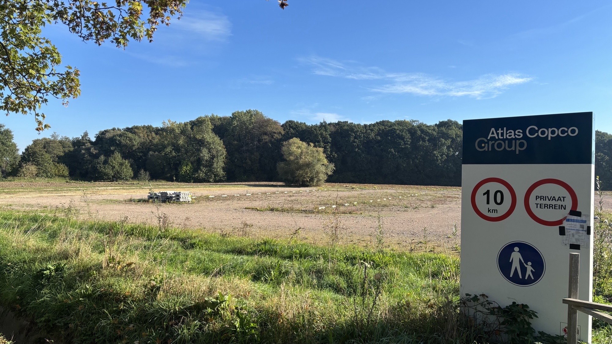 Atlas Copco Airpower schenkt kosteloos grond aan provincie Antwerpen voor waterruimte