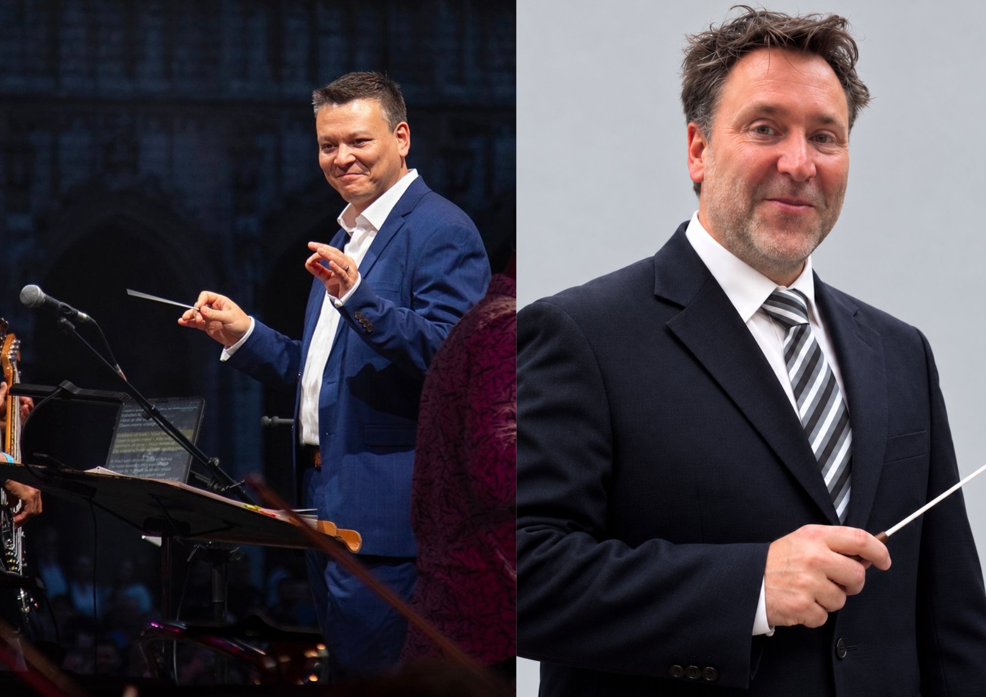 Pieter Nieva geeft na 11 jaar stokje bij Koninklijk Harmonieorkest Sforzando door aan Steven De Loose